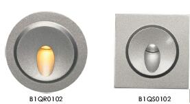 Okrągłe lampy schodowe LED 3W jednokolorowe / RGB / RGBW, schodki wewnętrzne lub zewnętrzne 0