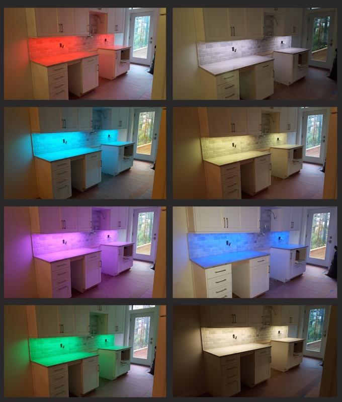 Elastyczne taśmy LED RGB 3 w 1 w pełnym kolorze 5050 z CE / UL / ETL / SAA / TUV 2