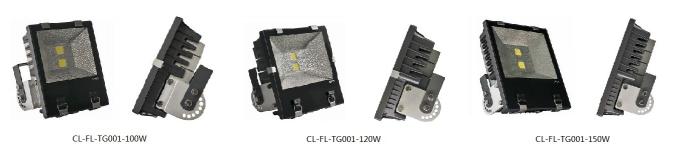 150W Bridgelux Zintegrowany chip LED Przemysłowe reflektory przeciwpowodziowe do oświetlenia architektonicznego 1