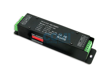 5 ~ 24V 15A Sterownik LED Dekoder CV RGB DMX z zielonym gniazdem DMX512