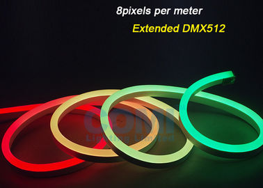 WS2812 Programowalna kopułkowa taśma DMX Digital Pixel LED Neon 12W / M 60LEDs / m