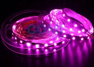 5050 LED Strip Lights Różowy kolor 25000 K, 12/24 V Taśmy świetlne Led 12 mm FPC